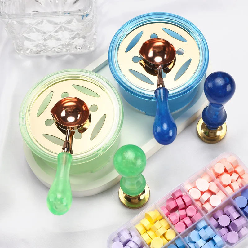 Conjunto de 2 Peças: Carimbos  - Wax Seal Stamp Set avaliação e preço