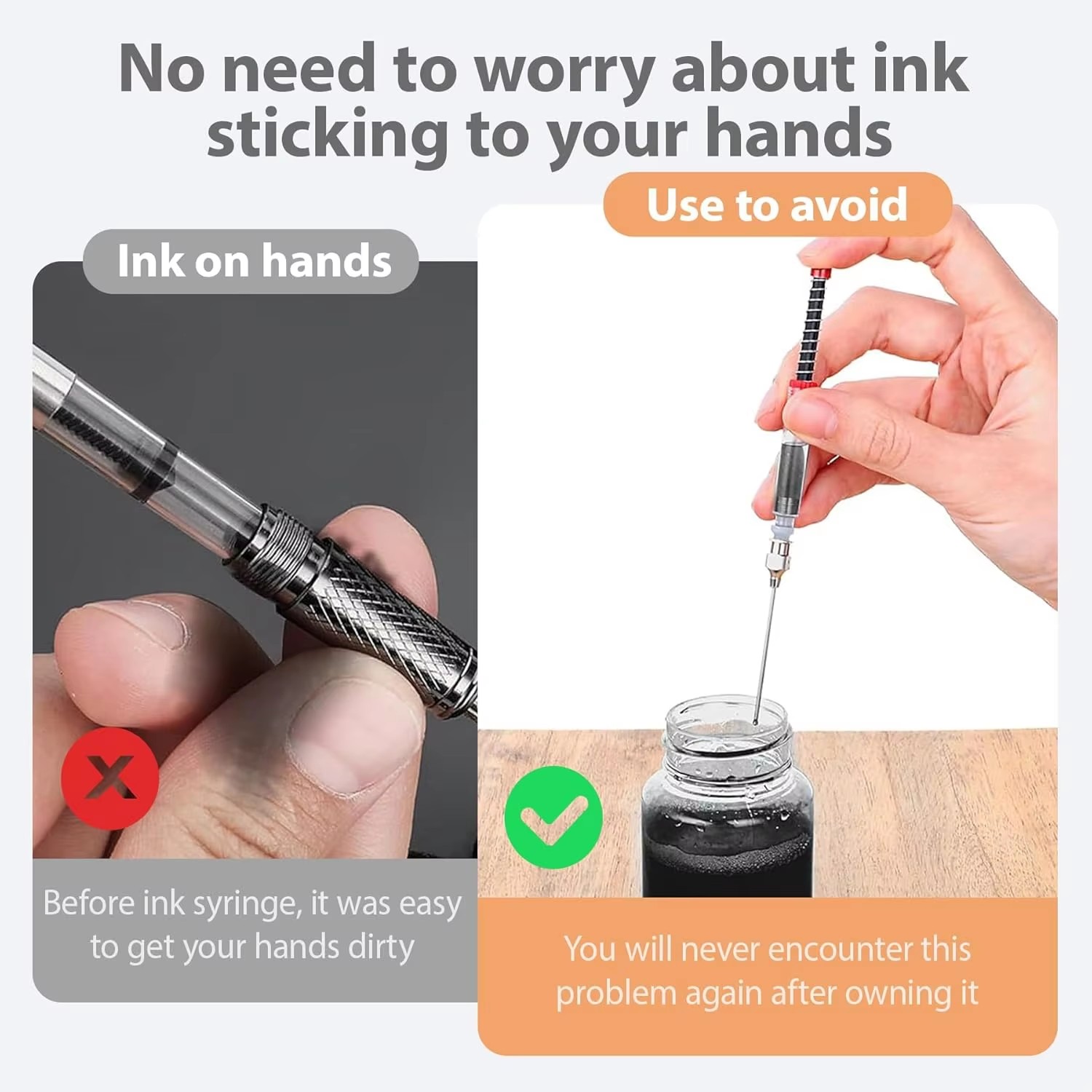 Seringa para Encher Caneta Tin - Fountain Pen Bottled Ink avaliação e preço