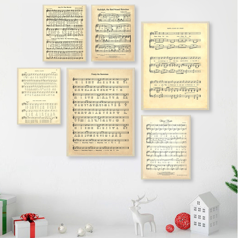 CAROLES DE NATAL Folha de part - Ink Blotter Paper avaliação e preço
